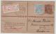 Aus332 /  Australien -  Einschreiben, Ganzsache Mit Zusatzfrankatur 1922 Via London Nach Graz, Österreich - Cartas & Documentos