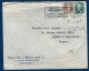 Danemark - Perforés  ( SW ) Sur Enveloppe Commerciale En 1950 Pour La France   2 Scans - Réf. S 21 - Cartas & Documentos