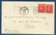 Grande - Bretagne - Oblitération De Abergavenny Sur Carte  Pour Paris En 1944 , Contrôle Postal   2 Scans - Réf. S 23 - Storia Postale