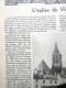 Magazine Avec Article "Eglise De Vilvoorde" 1924 - Verzamelingen