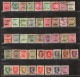 India Gwalior State 96 Diff. Postage & Service Used Stamps QV To KG VI # 1477B Inde Indien - Gwalior