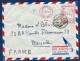 Egypte - Enveloppe Pour Marseille En 1953 Avec Cachet Paquebot Port Saïd   Voir 2 Scans - Réf. S 129 - Lettres & Documents