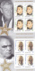 # T 120  ACTORS, ROMANIAN CINEMA, 2014, MNH** , MINISHEET, ROMANIA - Unused Stamps