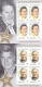 # T 120  ACTORS, ROMANIAN CINEMA, 2014, MNH** , MINISHEET, ROMANIA - Neufs