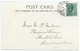 CAWDOR CASTLE / ADDRESS - AUCHTERLESS, THOMASTOWN, TURRIFF / POSTMARK - FORRES - Nairnshire