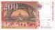 FRANCE 200 FRANCS 1996 P-159b XF SER: J 045217892  [ FR159 ] - 200 F 1995-1999 ''Eiffel''