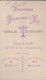 CDV -  ACTRICE DE THEATRE NOMMEE - PHOTO EMILE MOURTIN LE HAVRE    1870-1880 - Personnes Identifiées