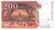 FRANCE 200 FRANCS 1996 P-159a XF SER: J 029683227  [ FR159a ] - 200 F 1995-1999 ''Eiffel''