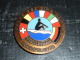 BROCHE INSIGNE EN EMAIL - GROUPE DES CINQ NATIONS - JEUNE RAMEUR MACON 1962 - RARE AVIRON SPORT - Aviron