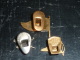 LOT DE 3 BOUTONNIERES ANCIEN BATEAUX PAQUEBOT - SNM / F.C.R./ EN EMAIL - RARE AVIRON SPORT - Other & Unclassified