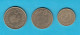 YUGOSLAVIA - Complette Set Of 3. Old Telephone Tokens A - B - C * Token Jeton Spielmarke Gettone Phone Telephones Phones - Yugoslavia