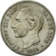 Monnaie, Espagne, Alfonso XII, 50 Centimos, 1880, SUP, Argent, KM:685 - Autres & Non Classés