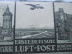 Deutsches Reich 1912 Postkarte Erste Deutsche Luftpost Heidelberg Mannheim 1912 Flugpost Aus Dem Bedarf! - Poste Aérienne & Zeppelin