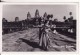 Carte Postale Photo De ANGKOR VAT WAT (Cambodge-Asie-Asia-Asien) Danseuses Devant TEMPLE 1956 Jour Election Voir Texte - Camboya