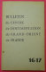 1959  Bulletin Du Centre De Documentation Du GODF N°16-17 éditeur  Imprimerie D´Hauteville Paris  Freemason - Esotérisme