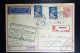 Nederland  Briefkaart 227d Aangetekend Nijmegen Port Gentil GAbon. 1er Voyage Aeromaritime 1937 + Retour - Luftpost