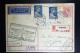 Nederland  Briefkaart 227d Aangetekend Nijmegen Port Gentil GAbon. 1er Voyage Aeromaritime 1937 + Retour - Airmail