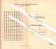 Original Patent - C. Kliemand In Mülbitz B. Großenhain , 1887, Putzträger Für Deckenschalung  , Sachsen , Hochbau , Bau - Grossenhain