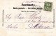 [DC9633] CPA - SVIZZERA - FRIBOURG - ENTREE DU GRAND PONT SUSPENDU - Viaggiata 1899 - Old Postcard - Fribourg