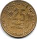 *guinea 25 Francs 1959  Km 3  Vf Rare !!! Catlog Val Vf 50,00$ - Guinée