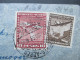 Chile 1938 Luftpost Condor Lufthansa Mischfrankatur! Via Condor Nach Hannover! Zeppelin?! - Chile