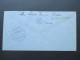 Niederländisch Indien 1933 Luftpostbrief / Per Luchtpost. Mit Luftpost Befördert Flughafen Halle / Leipzig (Schreuditz) - Nederlands-Indië