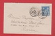 Enveloppe / De Pont L'Evêque / Pour Rouen /  8 Janvier 1882 - 1877-1920: Période Semi Moderne
