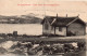 7431. CPA NORVEGE NORGE. FRA BERGENSBANEN. FINSE HOTEL MED HARDANGERJÖKLEN - Norway