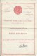 Ministére Des Finances/ Pensions De Victimes Civiles De La Guerre/Invalide/Brevet D´inscription/1954   BA40 - Documents