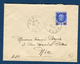 France - Enveloppe De Aubiet Pour Nice En 1943 , Affranchissement Pétain Secours National  Réf S 238 - 1921-1960: Période Moderne