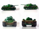 Vintage Russian 1976 TANK KV-85 Kliment Voroshilov 1/30 AWARD ORIGINAL HAND MADE OLD SUPERB N:99 - Panzer