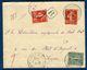 France - Enveloppe En Recommandée De St Laurent De Chamousset Pour Lyon En 1909   Réf S 262 - 1877-1920: Période Semi Moderne