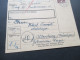 Böhmen Und Mähren 1944 Paketkarte Prag Nach Altenburg (Thüringen) Waldlager / Böhmisches Lager KZ Buchenwald?! BP. RRR - Brieven En Documenten