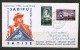 SOUTH AFRICA   Scott #120-1 On FIRST DAY COVER  "CAPETOWN STAMP EXHIBIT" (26/III/1952) - FDC