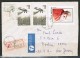 POLAND  Scott #C55(2) &amp; 2574 On REGISTERED AIRMAIL COVER  To USA (2/8/83) - Covers & Documents