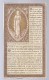 DP ADEL NOBLESSE BARON VAN CALOEN ROOMSCHE GRAAF BURGEMEESTER LOPPEM CONFRERIE H. BLOED DE GOURCY SERAINCHAMPS ° 1816 + - Images Religieuses