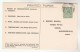 1934 BILLINGSHURST Cds Pmk COVER Postcard METEOROLOGY Report  WEATHER STATION Re THUNDERSTORM Gb Gv Stamps - Climate & Meteorology