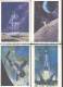 103227 RUSSIA SPACE 1973 Leonov Sokolov 32 Colorful Postcards - Espace