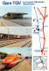 ¤¤  -    Gare " TGV "  Le Creusot , Monceau , Montchanin En Saone Et Loire  -  Chemin De Fer     -  ¤¤ - Stations With Trains
