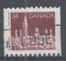 Canada 1985. Scott #952 (U) Parliament (Library)  *Complete Issue* - Coil Stamps