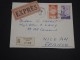 MAROC -  Enveloppe En Recommandée Exprès ( étiquettes) De Casablanca Pour La France En 1961 - A Voir - L 2237 - Maroc (1956-...)