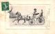 [DC3225] CPA - CARROZZA CON CAVALLO - IN RILIEVO - Viaggiata - Old Postcard - Andere & Zonder Classificatie