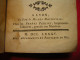 Delcampe - PRONES DE BILLOT REDUITS EN PRATIQUE POUR LES DIMANCHES ET PRINCIPALES FETES  1785 TOME TROISIEME NOUVELLE EDITION - 1701-1800