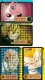 4-CARTES-DRAGONBALLZ-1995-JAPON-TBE - Dragonball Z