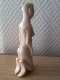 STATUETTE FEMME AFRICAINE SEINS NUS EN IVOIRE - African Art