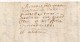 1644 - Document Manuscrit - Cachet Généralité D'Alençon - Taxe De 12 Deniers La Feuille - Vente De Terre - Seals Of Generality