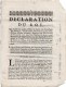 1701-Lettre Pour L'Intendant De La Généralité D'Alençon+2 Circulaire De Déclaration Du Roi (Louis XIV) Cachet Taxe 2 Sol - Seals Of Generality