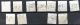 H259 Grande Bretagne George V Perfins On Different Stamps - Non Classés