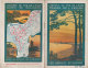 1913 Livret L Publicité Chemins De Fer De L'Etat Plages De L'ocean Constant Duval Illustrateur Editeur Mayeux &amp; Fils - Other & Unclassified