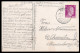 6536 - Alte Gemäldekarte - Ansichtskarte - Johanngeorgenstadt - Landpost über Aue - Gel 1944 - Stopp - Johanngeorgenstadt